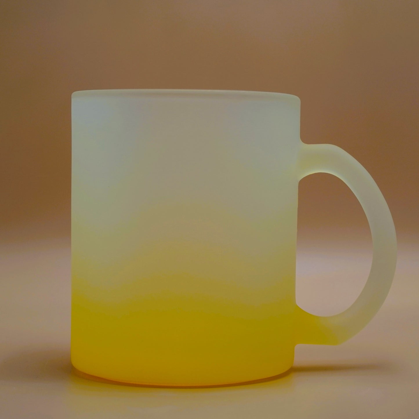Personalisierte Farbverlaufsglastassen